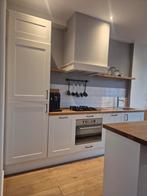 Complete keuken met eiland en apparatuur (2008), Huis en Inrichting, Keuken | Complete keukens, Ophalen, Gebruikt, Wit, Overige typen