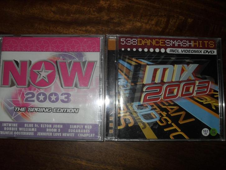 CD'S NOW 2003 SPRING EDITION en MIX 2003., Cd's en Dvd's, Cd's | Dance en House, Zo goed als nieuw, Techno of Trance, Ophalen of Verzenden