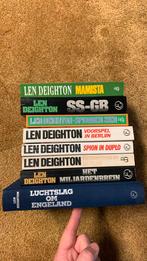 Len Deighton 8x - oa Luchtslag om Engeland, SS-GB, Voorspel, Gelezen, Ophalen of Verzenden, Nederland, Len Deighton