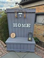 Tuinkast / Opbergkast met bankje, Tuin en Terras, Ophalen, Gebruikt, Hout, Overige typen