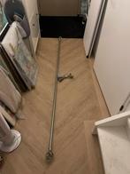 Prinsessenkamer gordijnen roede - gratis ophalen!, Huis en Inrichting, Stoffering | Gordijnen en Lamellen, Ophalen, Gebruikt, Grijs