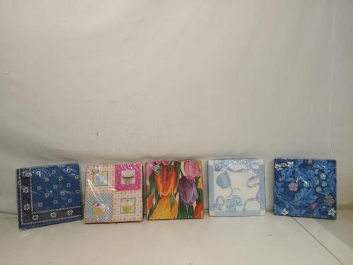 5 Pakjes Verschillende Servetten (7), Huis en Inrichting, Keuken | Textiel, Nieuw, Ophalen of Verzenden