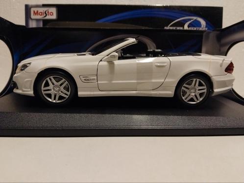 Mercedes Benz SL 63 Cabriolet Maisto metal 1:18 KRD, Hobby en Vrije tijd, Modelauto's | 1:18, Zo goed als nieuw, Auto, Maisto