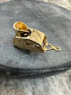 Prachtige 14 gouden woonwager hanger, Ophalen of Verzenden, Nieuw, Goud, Overige voorstellingen