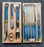 Laguiole Production Steakmessen en Kaasset, Huis en Inrichting, Ophalen of Verzenden, Rvs of Chroom, Bestekset