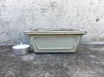 Bonsai schaal pot 12,5x12,5x5cm *****, Tuin en Terras, Bloempotten, Rond, Ophalen of Verzenden, Zo goed als nieuw, Aardewerk