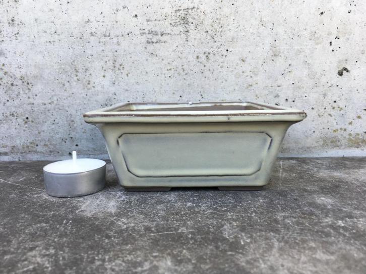Bonsai schaal pot 12,5x12,5x5cm *****, Tuin en Terras, Bloempotten, Zo goed als nieuw, Aardewerk, Minder dan 40 cm, Minder dan 25 cm