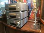 Stereoset: Denon F07; Receiver Cassettedeck CD recorder, Gebruikt, Cassettedeck, Denon, Ophalen of Verzenden
