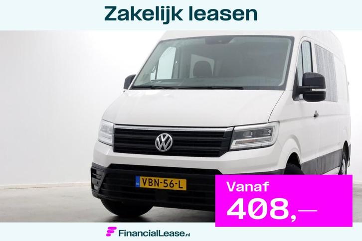 Volkswagen Crafter 35 2.0 TDI 177pk RWD L3H3 (L2H2) D.C. LED, Auto's, Bestelauto's, Bedrijf, Lease, Financial lease, ABS, Achteruitrijcamera