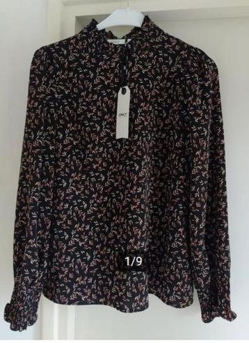 NIEUW!! ONLY mooie zwarte blouse VAN 40 VOOR 10 EURO! beschikbaar voor biedingen