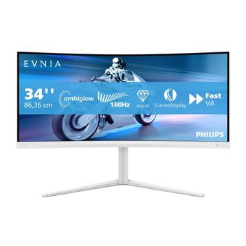 Philips Evnia Curved Fast VA WQHD-gamemonitor 34" beschikbaar voor biedingen