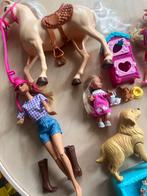 Barbie Poppenhuis Set, Kinderen en Baby's, Speelgoed | Poppen, Ophalen, Zo goed als nieuw, Barbie