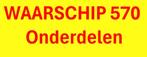 Waarschip 570 onderdelen, Watersport en Boten, Ophalen of Verzenden