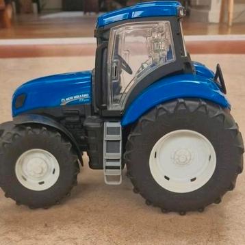 Blauwe Speelgoed Tractor - New Holland T7.270 beschikbaar voor biedingen