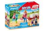 71258 opvoeder met kinderen en bolderwagen / starterpack, Ophalen of Verzenden, Nieuw, Complete set