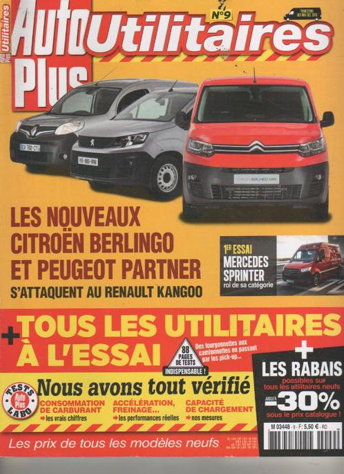 Tijdschrift uit de reeks AUTO PLUS UTILITAIRES, Boeken, Auto's | Folders en Tijdschriften, Zo goed als nieuw, Algemeen, Ophalen of Verzenden