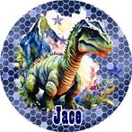 CD409 icing frosting dino 20cm eetbare taart plaat print, Nieuw, Versiering, Ophalen of Verzenden, Taarten