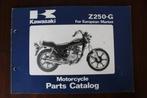 Kawasaki Z250-G 1981 motorcycle parts catalog Z 250 Ltd, Motoren, Handleidingen en Instructieboekjes, Kawasaki