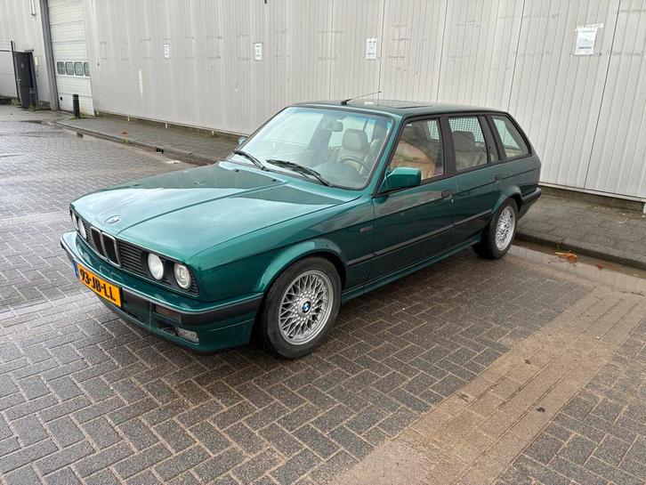 BMW e30 3-Serie 2.5 I 325 Touring AUT 1991 Groen, Auto's, BMW, Bedrijf, Te koop, 3-Serie, ABS, Boordcomputer, Centrale vergrendeling