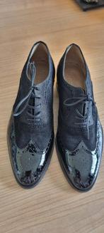 Pertini, maat 39,5, lak schoenen, veterschoenen, nieuw, Kleding | Dames, Schoenen, Pertini, Schoenen met lage hakken, Zwart, Nieuw