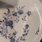Schitterend servies wit porselein met blauwe bloemen, Ophalen of Verzenden