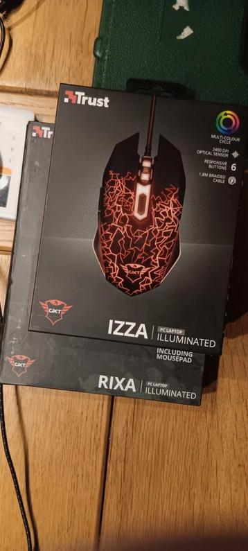 Trust GXT Izza Gaming Muis - Nieuw in Verpakking beschikbaar voor biedingen