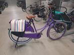 mooie paarse damesfiets 28" met zadeltas, Fietsen en Brommers, Fietsen | Dames | Damesfietsen, Ophalen, Gebruikt, Overige merken