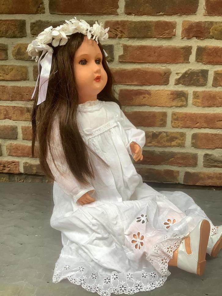 Antieke pop SFBJ 301. 70 cm., Verzamelen, Poppen, Zo goed als nieuw, Pop, Ophalen of Verzenden