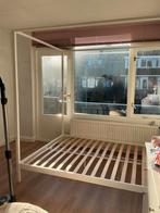 Ikea VITARNA hemelbed 140x200, Ophalen, Wit, 140 cm, Zo goed als nieuw
