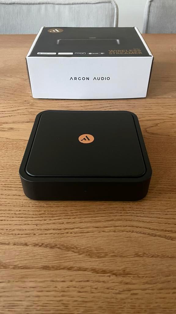 Argon Audio Solo Wireless Streamer - Airplay & Chromecast, Audio, Tv en Foto, Mediaspelers, Zo goed als nieuw, Zonder harde schijf