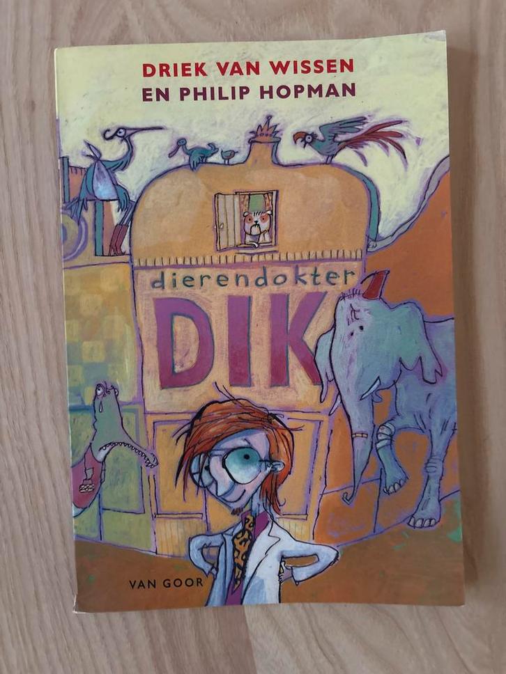 Dierendokter Dik - Driek van Wissen & Philip Hopman, Boeken, Kinderboeken | Jeugd | onder 10 jaar, Gelezen, Fictie algemeen, Ophalen of Verzenden