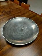 schaal met decoratie, Huis en Inrichting, Ophalen, Gebruikt, Rond, Metaal