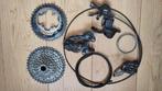 Shimano XT/SLX 2x11 aandrijving, Fietsen en Brommers, Fietsonderdelen, Gebruikt, Overige typen, Shimano XT, Mountainbike