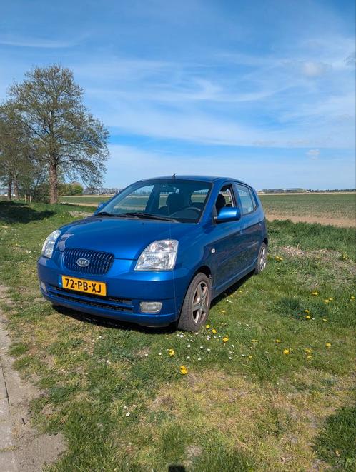 Kia Picanto 1.1 48KW 2004 Blauw nieuwe APK, Auto's, Kia, Particulier, Picanto, Benzine, B, Hatchback, Handgeschakeld, Origineel Nederlands