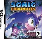 Nintendo DS Sonic Chronicles: The Dark Brotherhood, Spelcomputers en Games, Games | Nintendo DS, Ophalen of Verzenden, Zo goed als nieuw