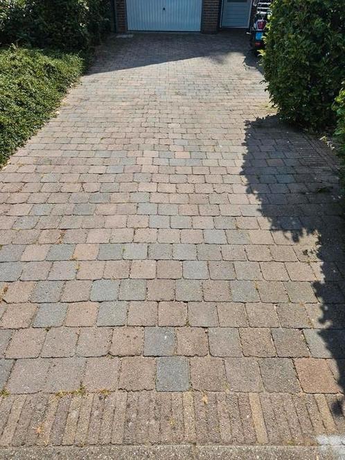 55 m2 bestrating gratis!, Tuin en Terras, Tegels en Klinkers, Gebruikt, Klinkers, Beton, 10 m² of meer, Ophalen