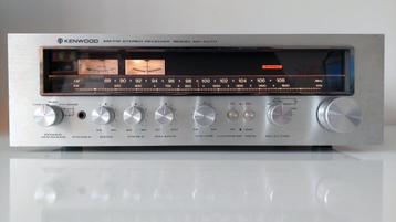 Mooie vintage receiver, Kenwood KA-4070, deelrevisie