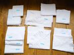 13 Antieke, vintage, brocante lakens, slopen, lakenset baby., Ophalen of Verzenden