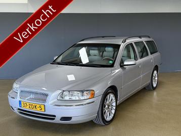 Volvo V70 2.4 Summum | LPG | Carplay | Leder (bj 2006) beschikbaar voor biedingen