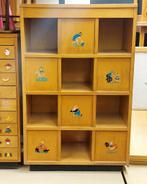 vintage schoolkast kleuterkast schoolkastje, Kinderen en Baby's, Kinderkamer | Commodes en Kasten, Gebruikt, Ophalen