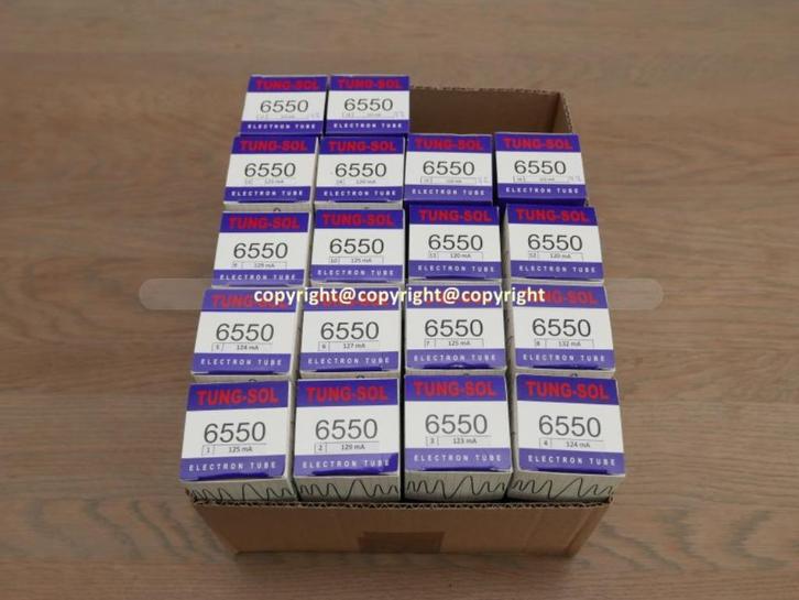 Tungsol 6550, Audio, Tv en Foto, Radio's, Nieuw, Ophalen of Verzenden