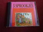 CD 5 Sprookjes , JOCD5019 Aart Staartjes Hans & Grietje, Ophalen of Verzenden, Verhaal of Sprookje