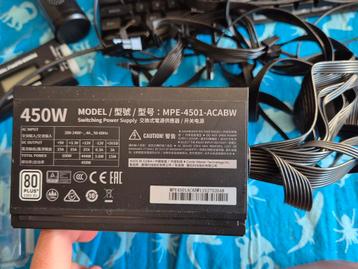 Coolermaster 450W voeding beschikbaar voor biedingen