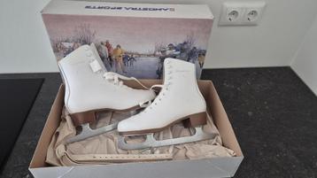 Kunstschaatsen Zandstra Ice Crown Wit art.420 maat 41 beschikbaar voor biedingen