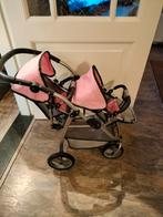 Tweeling poppen buggy, Kinderen en Baby's, Speelgoed | Poppen, Ophalen, Zo goed als nieuw, Babypop