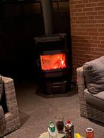 Houtkachel Allesbrander met Schoorsteen, Gebruikt, Ophalen of Verzenden, Vrijstaand, Hout
