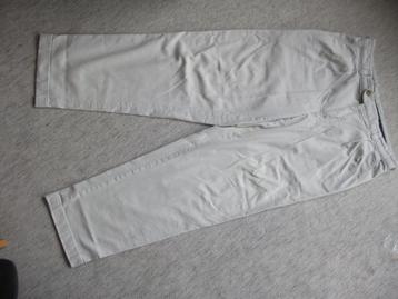 Brax broek Maat 25, beige/khaki + broek wit maat L beschikbaar voor biedingen