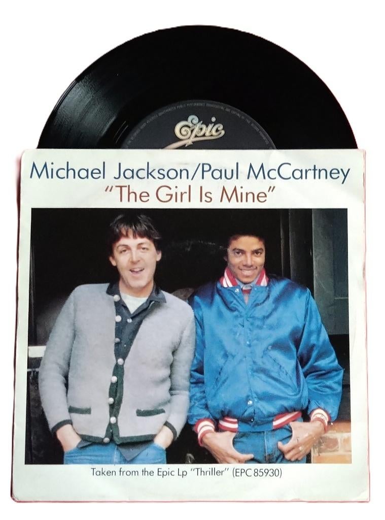 ExTop2000 Paul McCartney & Michael Jackson - The girl is min, Cd's en Dvd's, Vinyl Singles, Verzenden, Overige genres, 7 inch