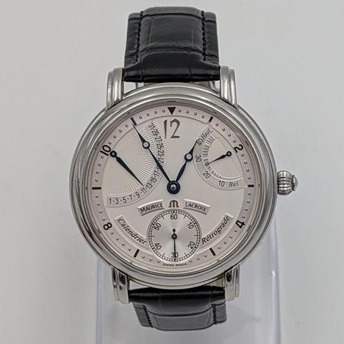 Maurice Lacroix Calendrier Retrograde 43mm MP7068 horloge, Sieraden, Tassen en Uiterlijk, Horloges | Heren, Zo goed als nieuw