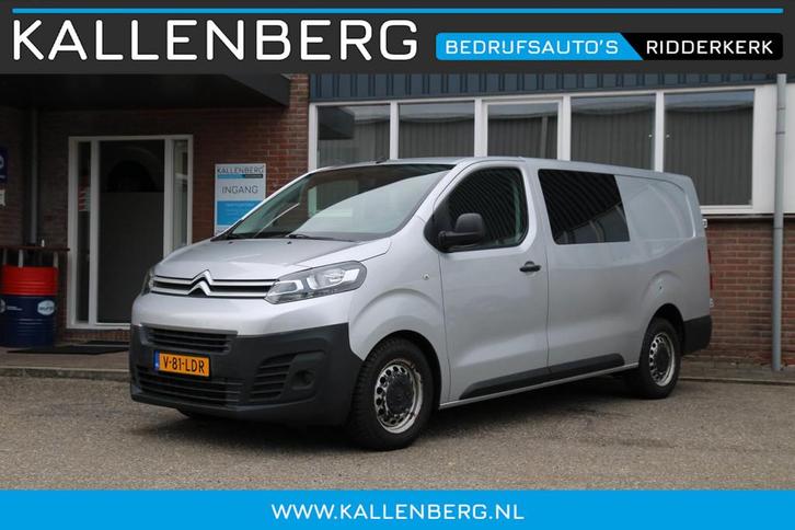 Citroen JUMPY 2.0 BlueHDI 122PK Business L3H1 DC / 5 pers /, Auto's, Bestelauto's, Bedrijf, Te koop, ABS, Airbags, Airconditioning
